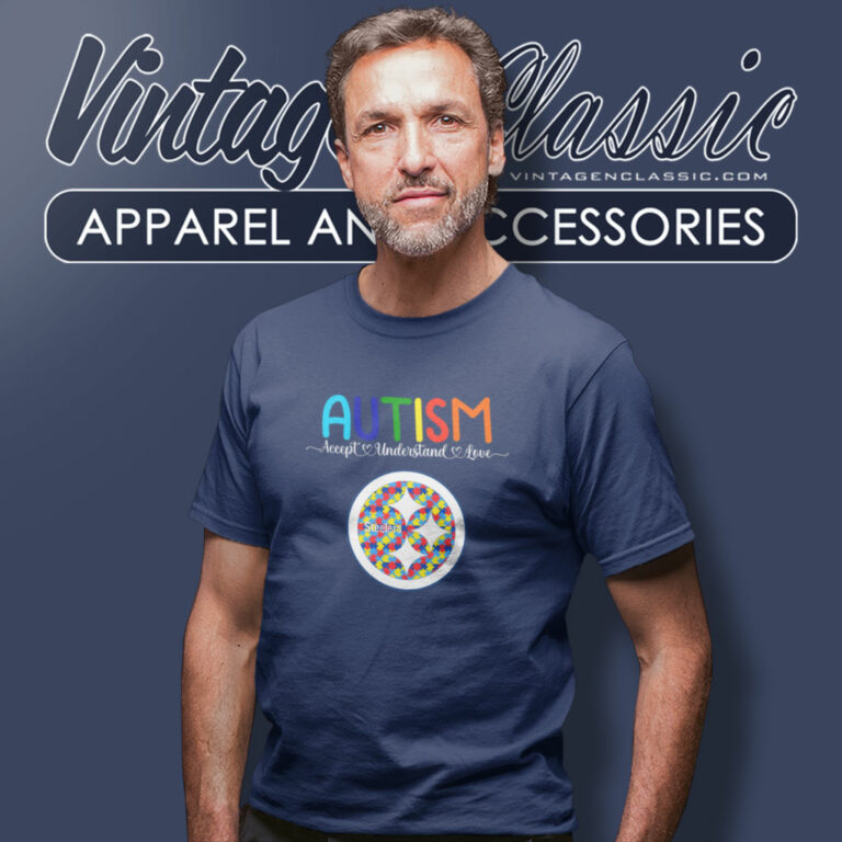 Pittsburgh Steelers Support Autism T Shirt Pittsburgh Steelers Support Autism T Shirt