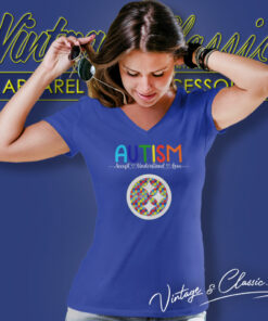Pittsburgh Steelers Support Autism V Neck TShirt