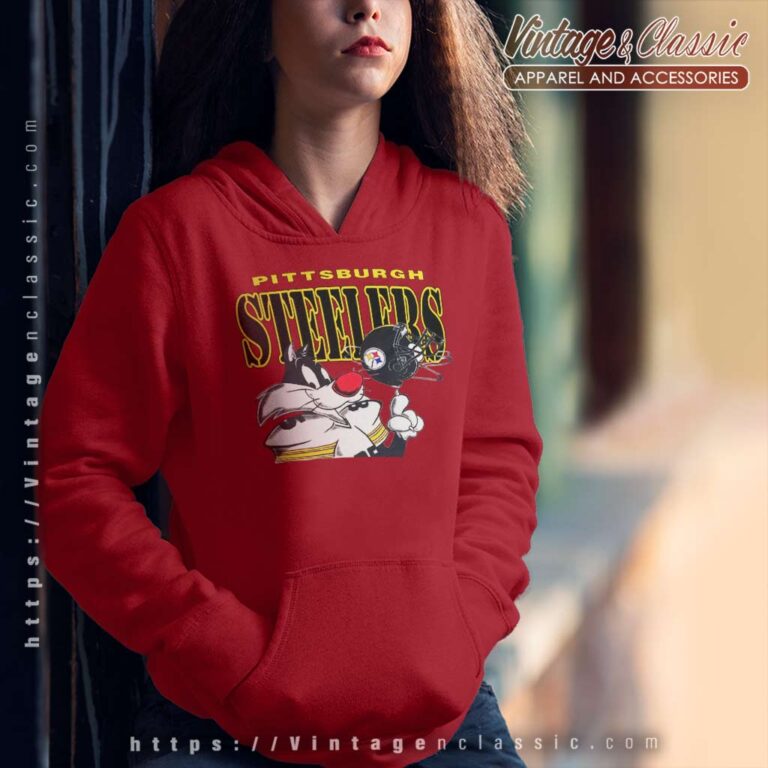 Pittsburgh Steelers Sylvester Looney Tunes Hoodie Pittsburgh Steelers Sylvester Looney Tunes Hoodie