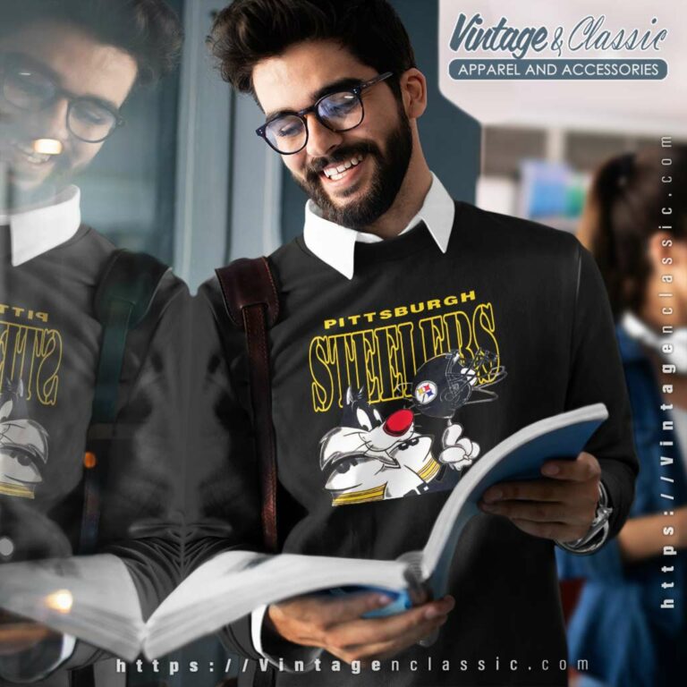 Pittsburgh Steelers Sylvester Looney Tunes Nfl Sweatshirt Pittsburgh Steelers Sylvester Looney Tunes Nfl Sweatshirt