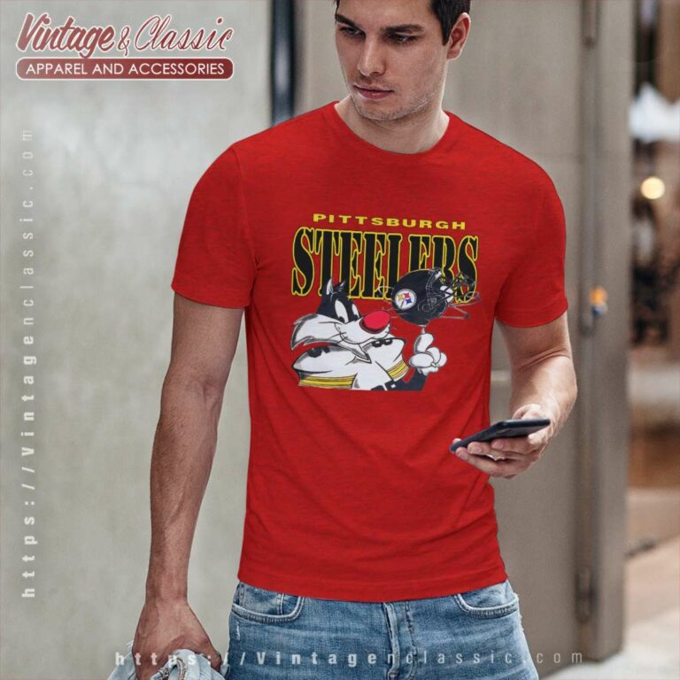 Pittsburgh Steelers Sylvester Looney Tunes Nfl T Shirt Pittsburgh Steelers Sylvester Looney Tunes Nfl T Shirt