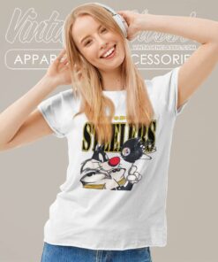 Pittsburgh Steelers Sylvester Looney Tunes Women TShirt