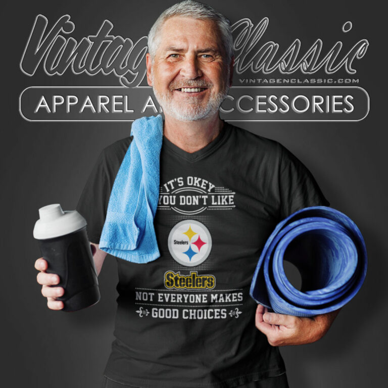 Pittsburgh Steelers The Good Choices V Neck TShirt Pittsburgh Steelers The Good Choices V Neck TShirt