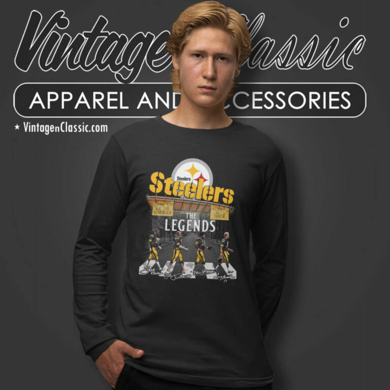 Pittsburgh Steelers The Legends Signature Long Sleeve Tee Pittsburgh Steelers The Legends Signature Long Sleeve Tee