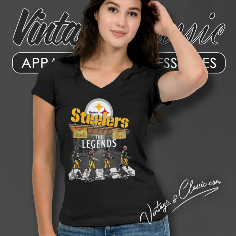 Pittsburgh Steelers The Legends Signature V Neck TShirt Pittsburgh Steelers The Legends Signature V Neck TShirt
