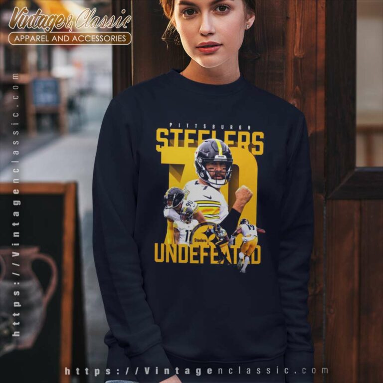 Pittsburgh Steelers Undefeated 70 Sweatshirt Pittsburgh Steelers Undefeated 70 Sweatshirt