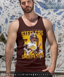 Pittsburgh Steelers Undefeated 70 Tank Top Racerback