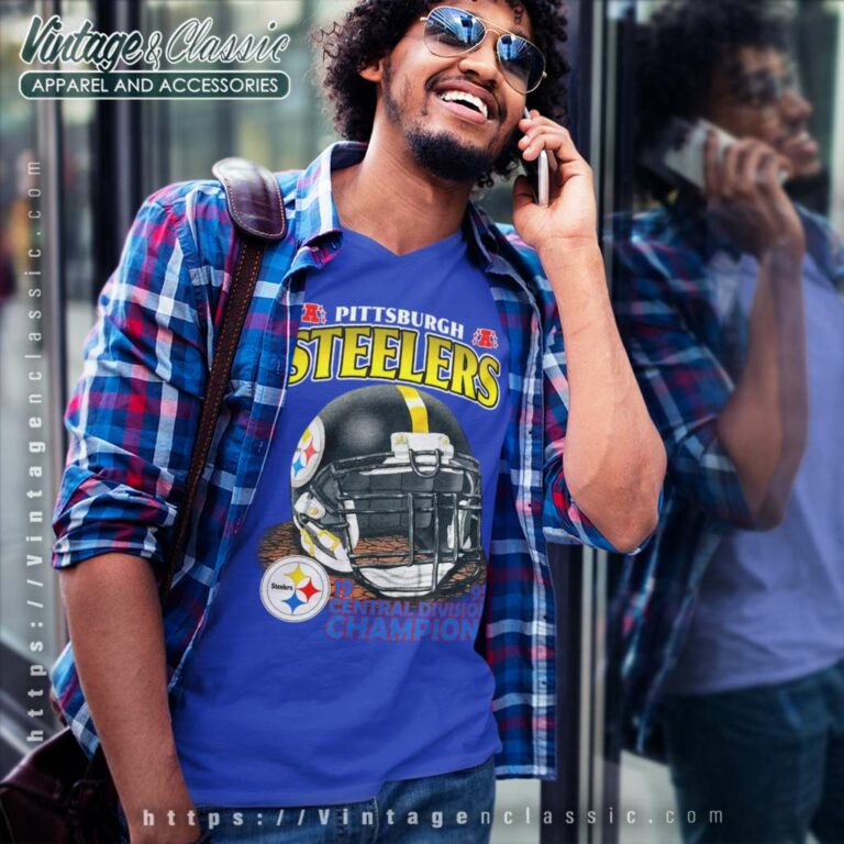 Pittsburgh Steelers Vintage Nfl Football V Neck TShirt Pittsburgh Steelers Vintage Nfl Football V Neck TShirt