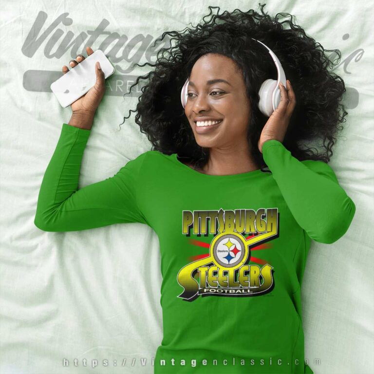 Pittsburgh Steelers Vintage Nfl Graphic Long Sleeve Tee Pittsburgh Steelers Vintage Nfl Graphic Long Sleeve Tee