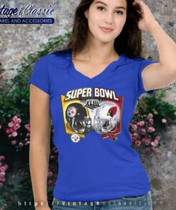 Pittsburgh Steelers Vs Arizona Cardinals Super Bowl Xliii V Neck TShirt