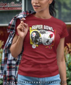 Pittsburgh Steelers Vs Arizona Cardinals Super Bowl Xliii Women TShirt