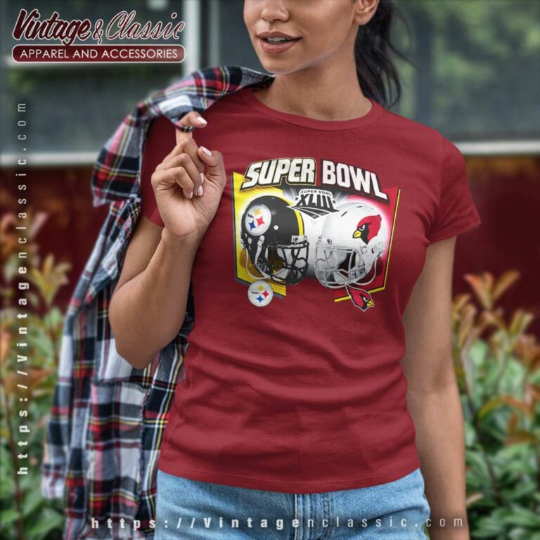 Pittsburgh Steelers Vs Arizona Cardinals Super Bowl Xliii Women TShirt Pittsburgh Steelers Vs Arizona Cardinals Super Bowl Xliii Women TShirt