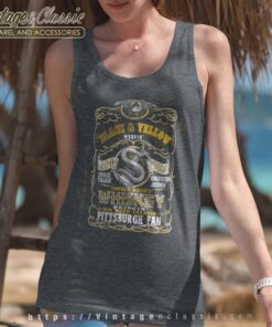 Pittsburgh Steelers Whiskey Tank Top
