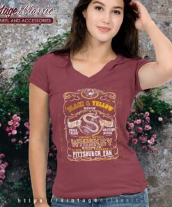 Pittsburgh Steelers Whiskey V Neck