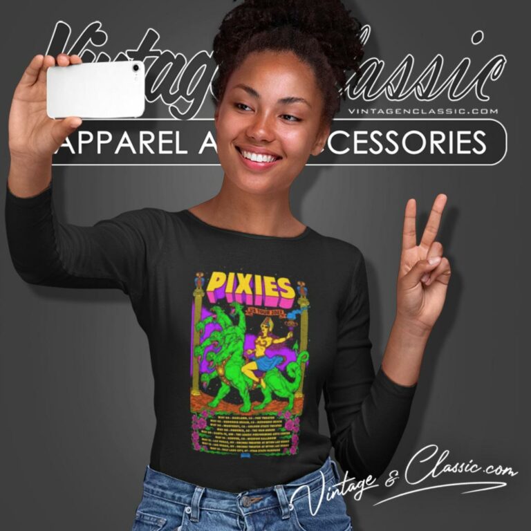 Pixies America Tour Long Sleeve Tee Pixies America Tour Long Sleeve Tee