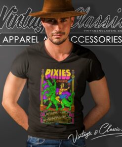 Pixies America Tour V Neck TShirt