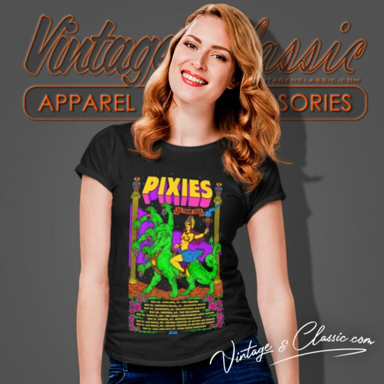 Pixies America Tour Women T Shirt Pixies America Tour Women T Shirt