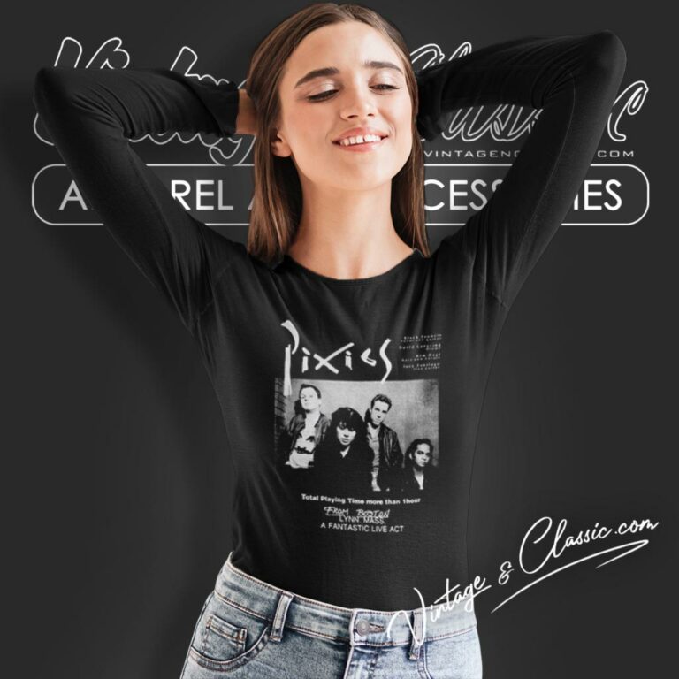 Pixies Boston Concert Long Sleeve Tee Pixies Boston Concert Long Sleeve Tee