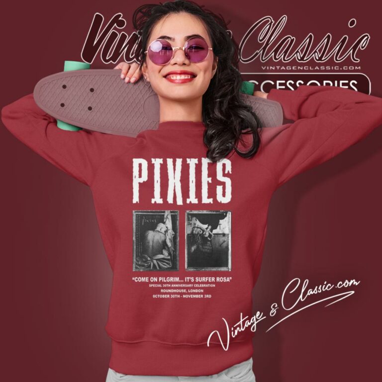Pixies Come On Pilgrim Surfa Rosa Sweatshirt Pixies Come On Pilgrim Surfa Rosa Sweatshirt