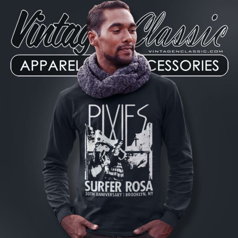 Pixies Shirt Surfer Rosa Long Sleeve Tee Pixies Shirt Surfer Rosa Long Sleeve Tee