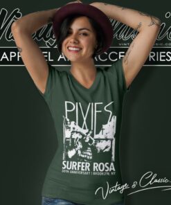 Pixies Shirt Surfer Rosa V Neck TShirt