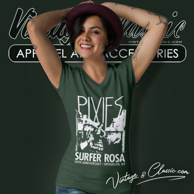 Pixies Shirt Surfer Rosa V Neck TShirt Pixies Shirt Surfer Rosa V Neck TShirt