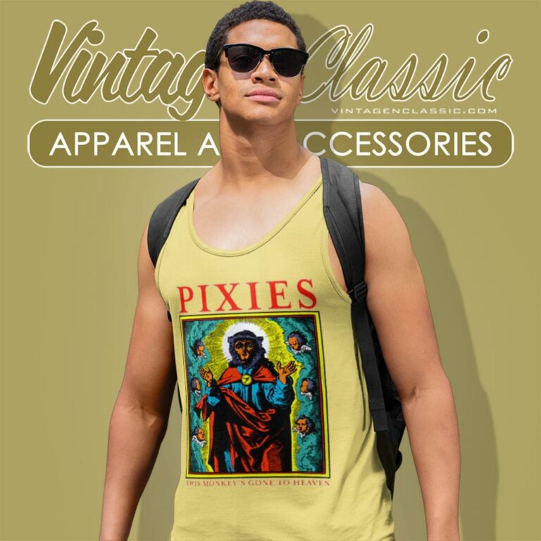 Pixies Shirt The Monkey Gone To Heaven Tank Top Racerback Pixies Shirt The Monkey Gone To Heaven Tank Top Racerback