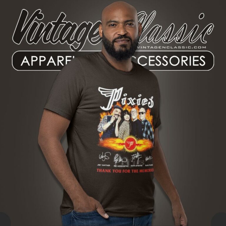 Pixies Thank You For The Memories Signatures T Shirt Pixies Thank You For The Memories Signatures T Shirt