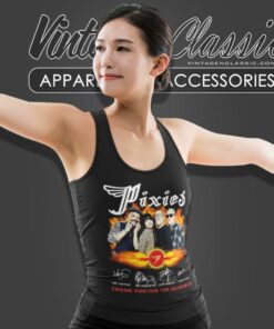 Pixies Thank You For The Memories Signatures Tank Top Racerback