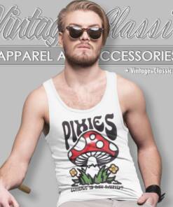 Pixies Where Is My Mind Mushroom Tank Top Racerback