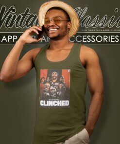 Playoff Cleveland Browns Clinched Tank Top Racerback
