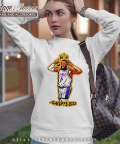 Playoffs 2023 Late Night Show The King James Lakers Sweatshirt