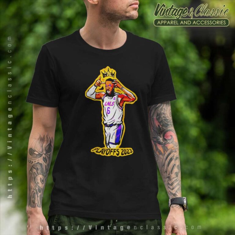 Playoffs 2023 Late Night Show The King James Lakers T Shirt Playoffs 2023 Late Night Show The King James Lakers T Shirt