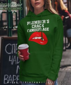 Plumbers Crack Camouflage Hoodie