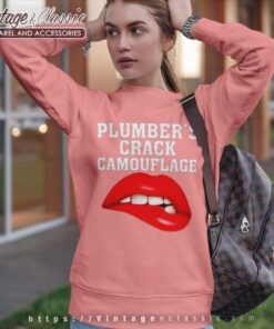 Plumbers Crack Camouflage Sweatshirt