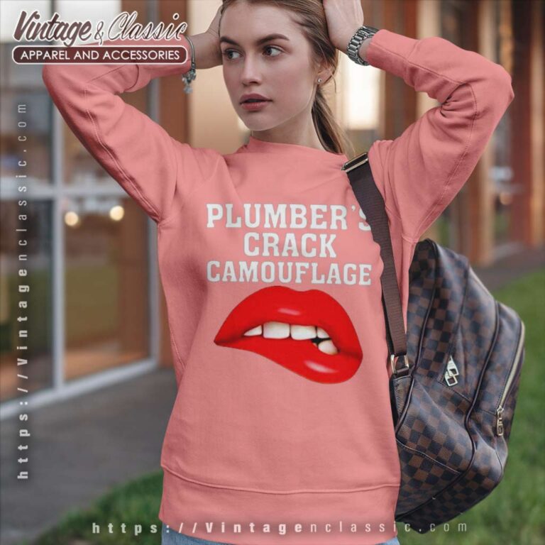 Plumbers Crack Camouflage Sweatshirt Plumbers Crack Camouflage Sweatshirt
