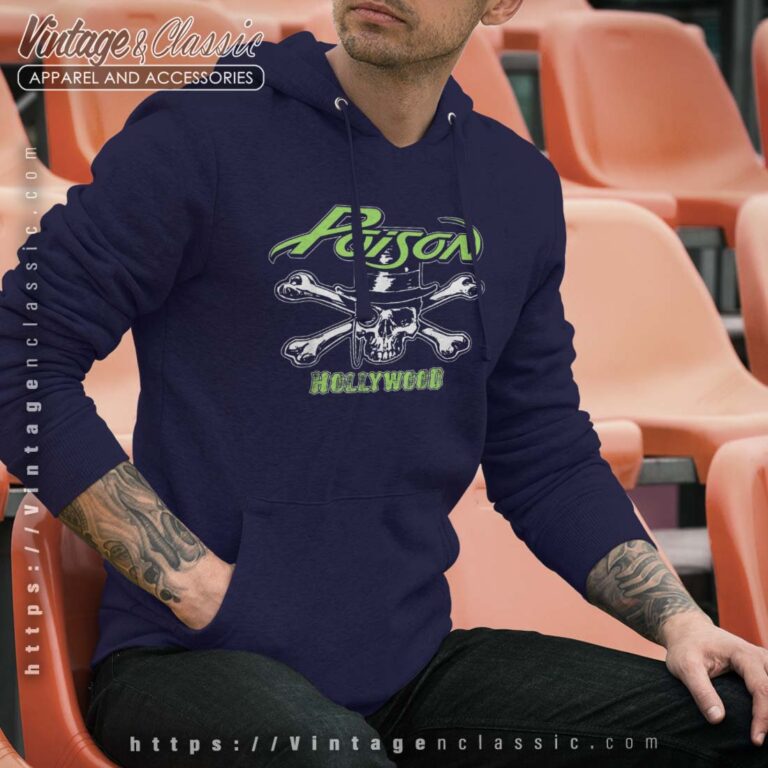 Poison Hollywood Men Hoodie Poison Hollywood Men Hoodie