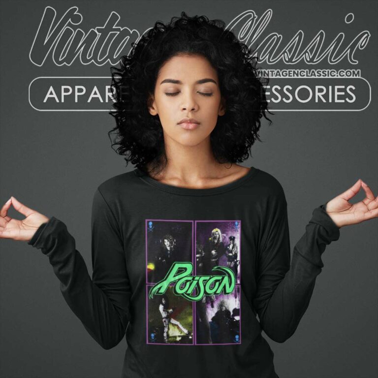Poison Open Up And Say Ahh Long Sleeve Tee Poison Open Up And Say Ahh Long Sleeve Tee