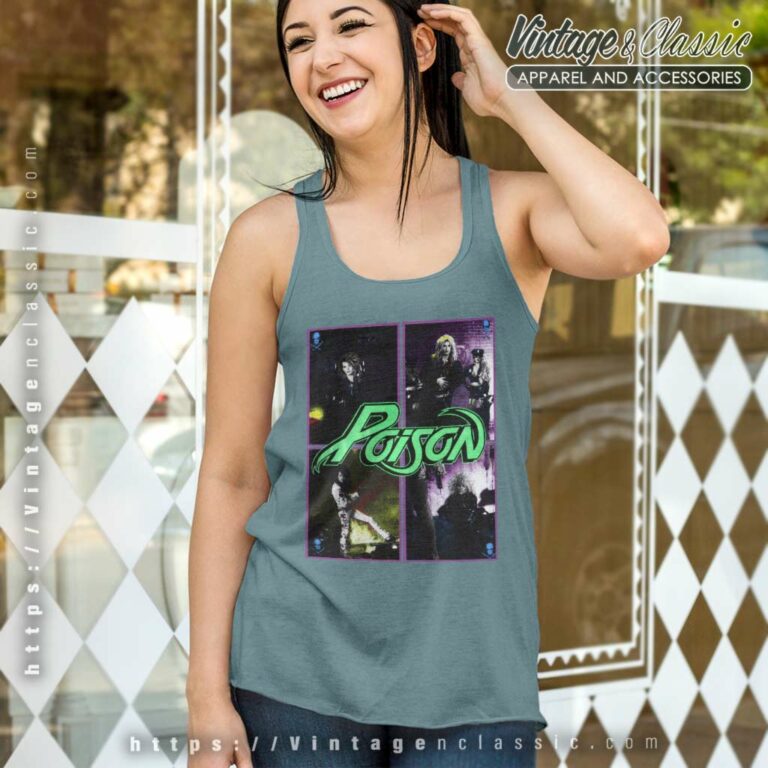 Poison Open Up And Say Ahh Tank Top Racerback Poison Open Up And Say Ahh Tank Top Racerback