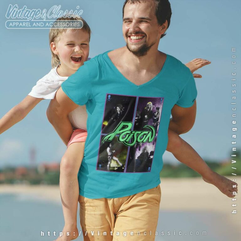 Poison Open Up And Say Ahh V Neck TShirt Poison Open Up And Say Ahh V Neck TShirt