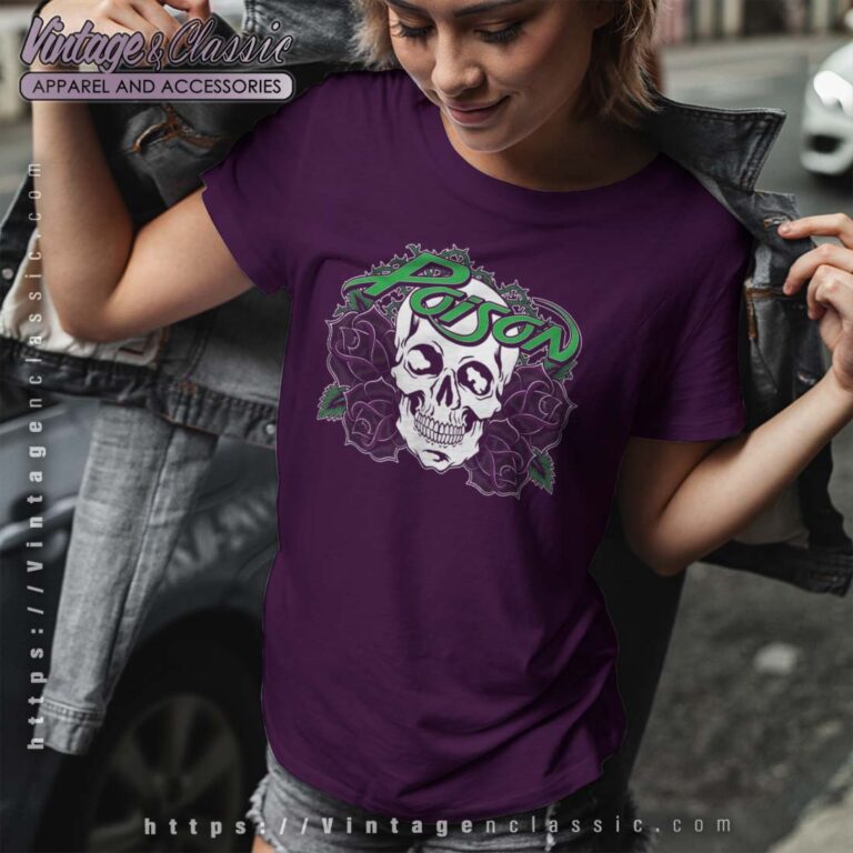 Poison Purple Rose Tshirt Poison Purple Rose Tshirt