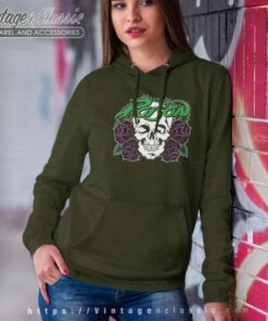 Poison Purple Rose Women Hoodie