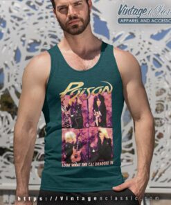 Poison Shirt Look What The Cat Dragged In Tank Top Racerback