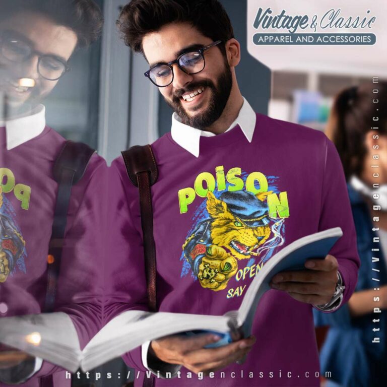 Poison Shirt Open Up And Say Ahh Sweatshirt Poison Shirt Open Up And Say Ahh Sweatshirt