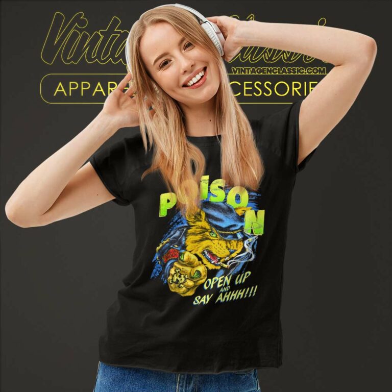 Poison Shirt Open Up And Say Ahh Women TShirt Poison Shirt Open Up And Say Ahh Women TShirt
