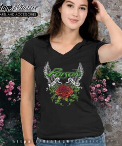 Poison Thorns Wings Vneck