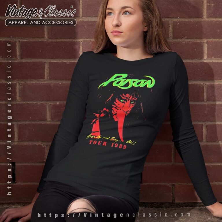 Poison Tour 1989 Longsleeves Poison Tour 1989 Longsleeves