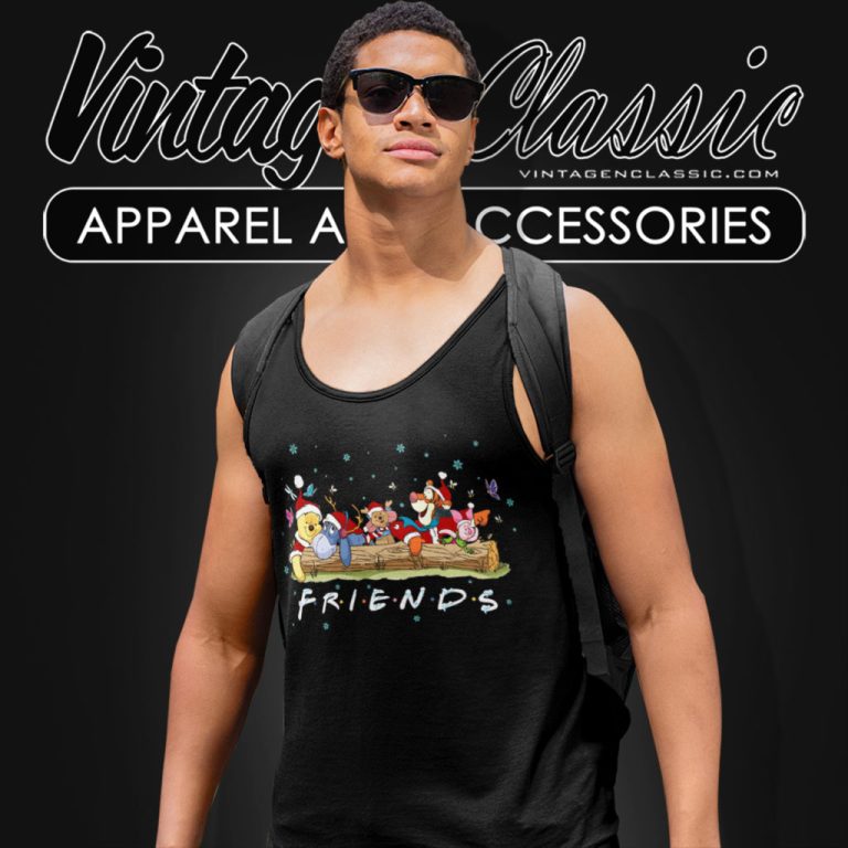 Pooh Bear Disneyland Christmas Family Tank Top Racerback Pooh Bear Disneyland Christmas Family Tank Top Racerback