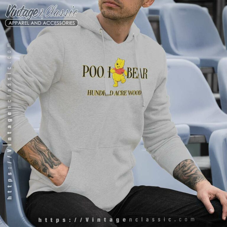 Pooh Bear Hundred Acre Wood Hoodie Pooh Bear Hundred Acre Wood Hoodie