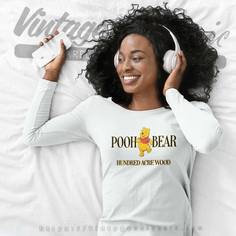Pooh Bear Hundred Acre Wood Long Sleeve Tee Pooh Bear Hundred Acre Wood Long Sleeve Tee